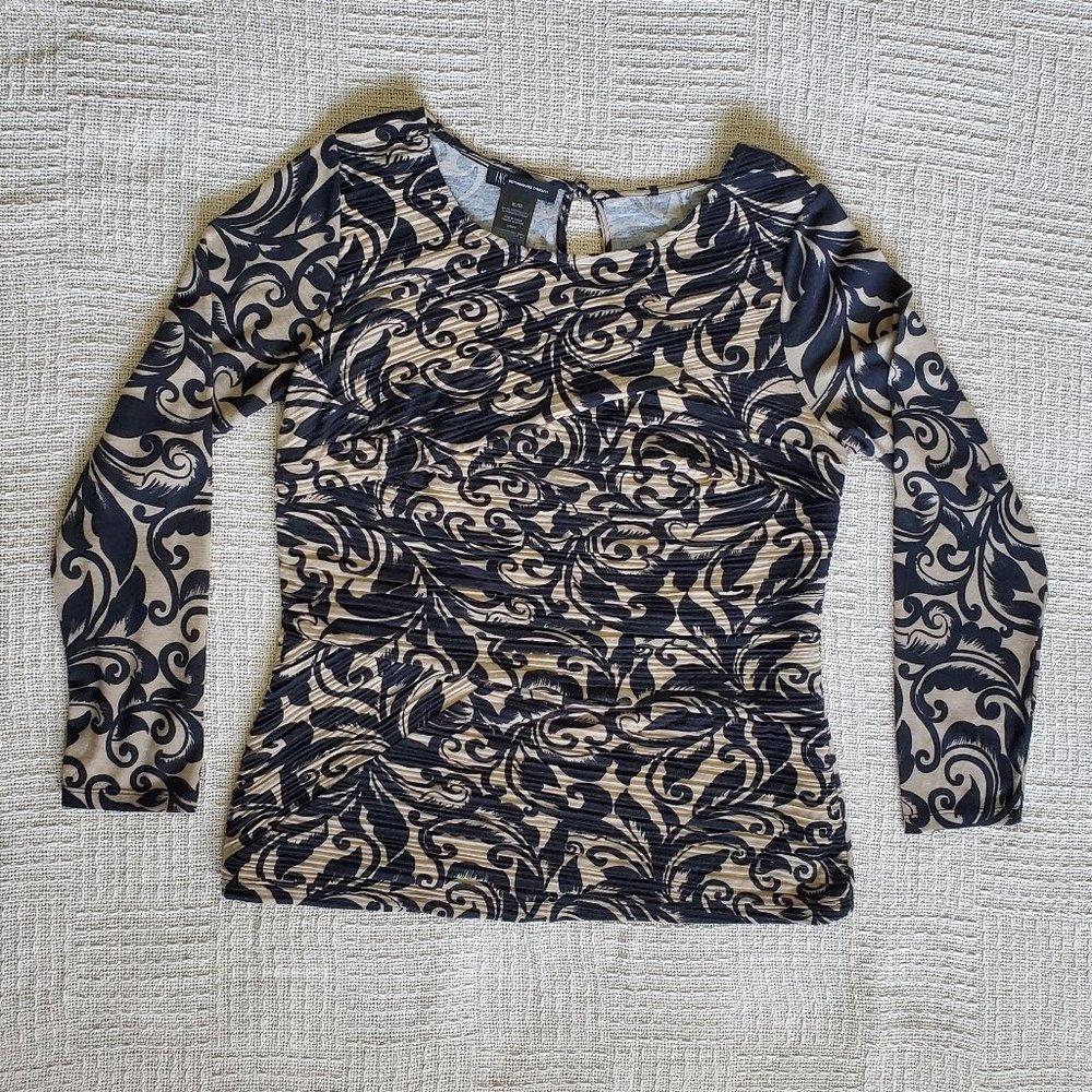 Inc International Concepts long sleeve top - Size XL